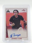 JOHNUEL FLAND 2022-23 LEAF ARC ROOKIE RED AUTO #BA-JF1 /25 Q7369
