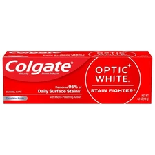 Whitening Toothpaste with Fluoride for Cavity Prevention and Stain Removal,