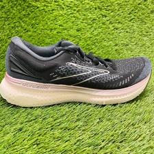 Brooks Glycerin 19 Womens Size 10 Black Pink Athletic Running Shoes Sneakers