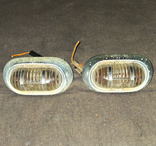 1953-1954 Pontiac Chieftain Silver Streak Reverse Lights Pair 1953-1954 Pontiac Chieftain Silver Streak Reverse Lights Pair