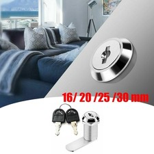 Cabinet Locks With Keys File Cabinet Cam Cylinder Lock Drawer 16/20/25/30mm