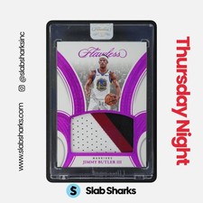 2024 PANINI FLAWLESS #P-JMB JIMMY BUTLER III PATCHES FUCHSIA 1/5