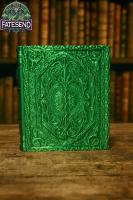 Book Tome Druid Würfelturm Dice Tower DnD RPG Fantasy Buch 3D-Druck