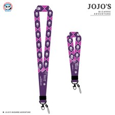 2pcs JoJo's Bizarre Adventure Kira Yoshikage ID Phone Holder Lanyard Neck Strap
