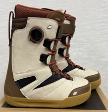 2026 Brand New K2 Mens Overdraft Snowboard Boots $300 Brown 8 BOA Liner Lace Up
