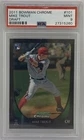 2011 Bowman Chrome Draft #101 Mike Trout Angels RC Rookie Card PSA 9 MINT HOF