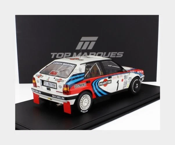 TOPMARQUES TMR12-18A LANCIA - DELTA HF INTEGRALE 16V MARTINI N 1 3rd RALLY MONTE - Immagine 2 di 2