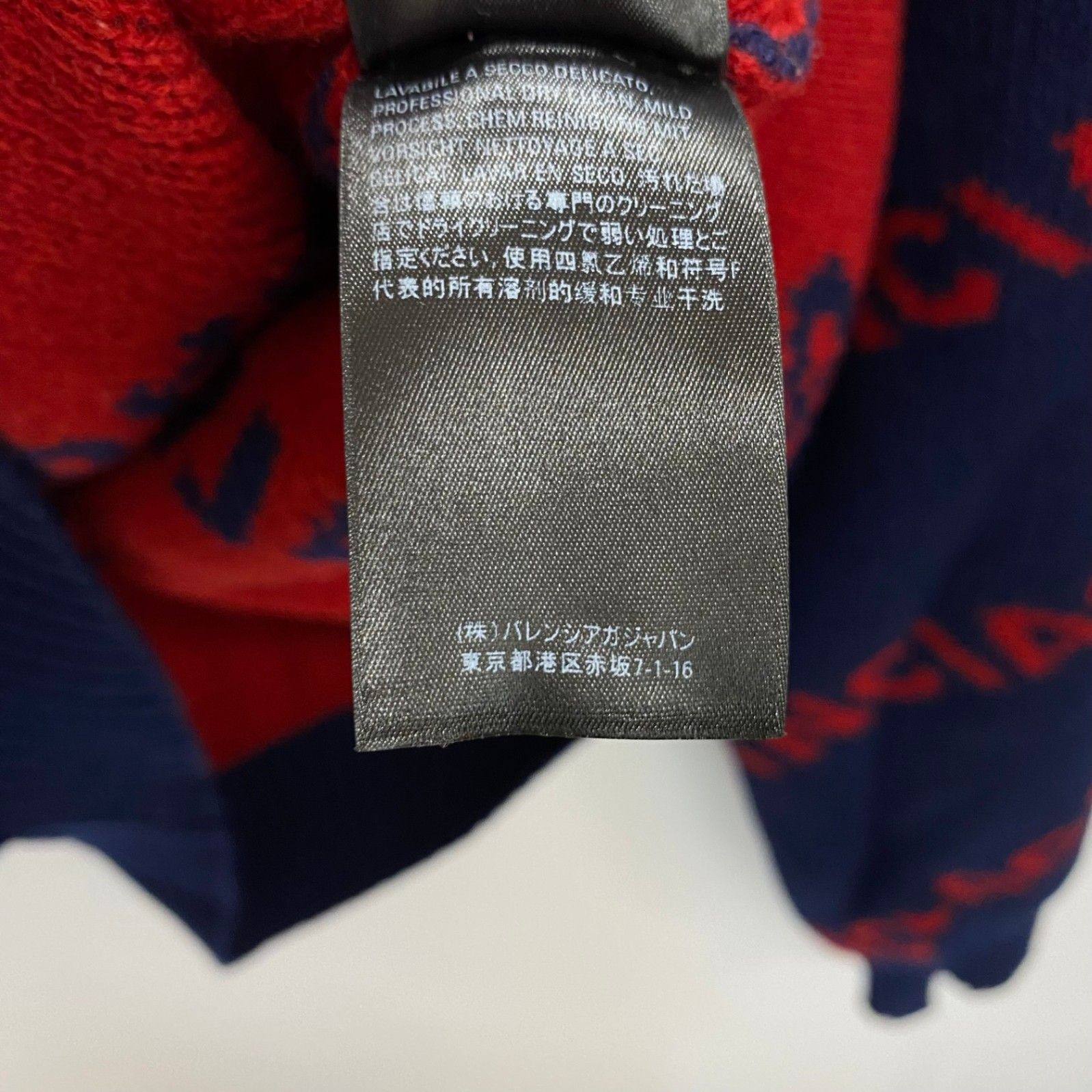 Balenciaga 18SS Navy M Sweater AB Used with Pilling From Japan thumbnail 6