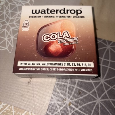 Waterdrop Cola 1 Packung a 12 Stück Microdrinks Limited Neue version