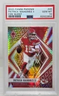 2020 Phoenix PATRICK MAHOMES II Fire Burst Refractive Card PSA 10 Gem Mint