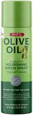 ORS Olive Oil Nourishing Sheen Spray Original 10 Ounce Pack of 1 , Clear