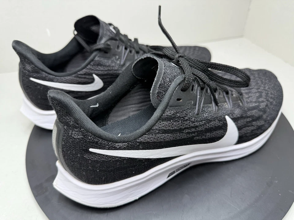 Mens Nike Air Zoom Pegasus 36 Size 10 Men’s Black White Excellent Condition - Image 3 of 4