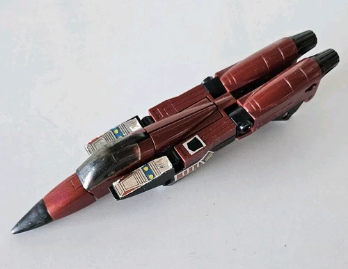 Transformers G1 Thrust core body 1985 red Jet Figure Hasbro Takara