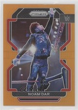 2022 Panini Prizm WWE Orange Prizm 93/99 Noam Dar #161 0w2b