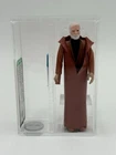 AFA 80NM 1977 Kenner Star Wars Ben Obi Wan Kenobi White Hair #16922193