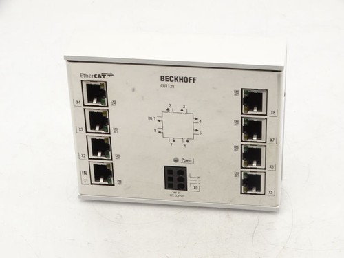 BECKHOFF CU1128 Ethernet Switch USED