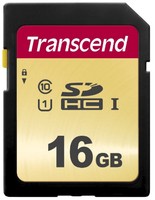 Transcend 16GB UHS-I SD 16GB SDHC Class 10 UHS-I 95MB/s TS16GSDC500S