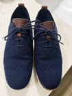 Cole Haan Zerogrand Stitchlite Wingtip Oxford Mens Size 9 Navy Blue C24947 — photo 2