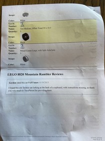 LEGO TECHNIC 8820 &ldquo;Mountain Rambler&rdquo; From 1991 - Original Box & Instructions