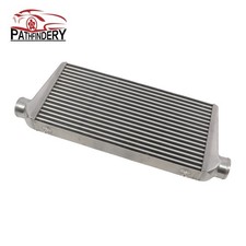Full Aluminum Turbo Front Mount Intercooler 31x13x3 Tube Fin Universal