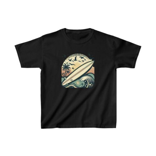 Surfing - Kids Heavy Cotton™ Tee - Picture 1 of 11