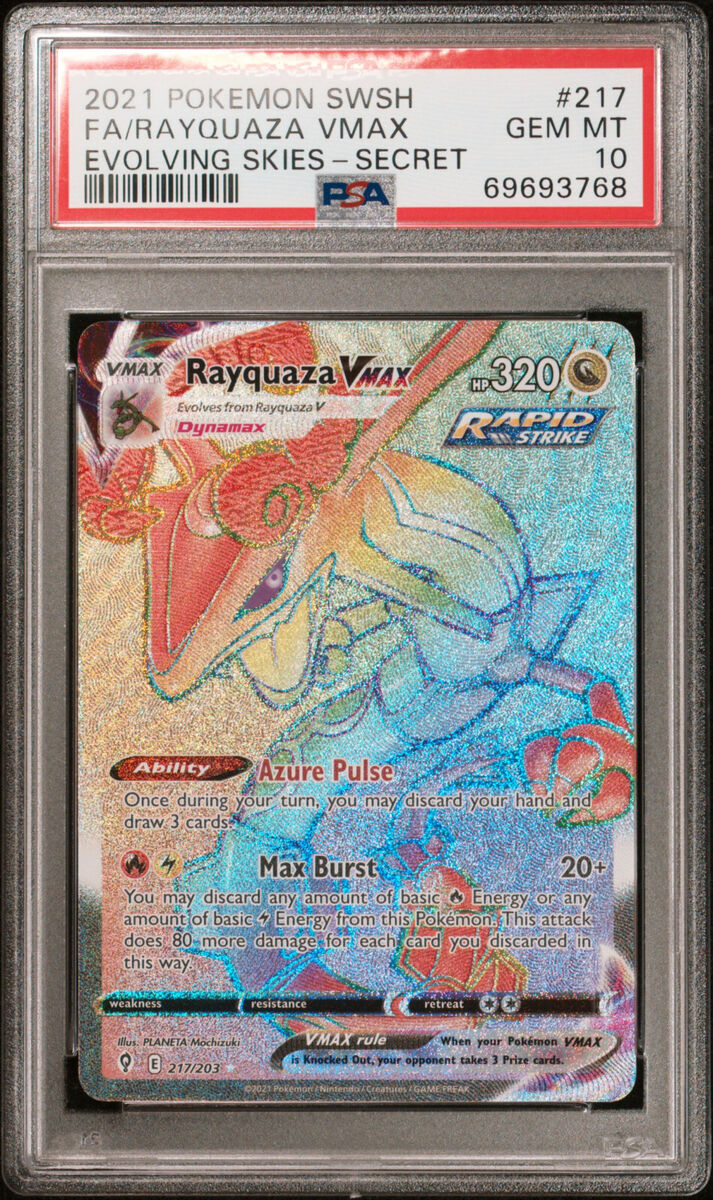 Rayquaza VMAX - 217/203 - Hyper Rare