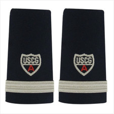 GENUINE U.S. COAST GUARD AUXILIARY SHOULDER BOARD: ENHANCED FSO