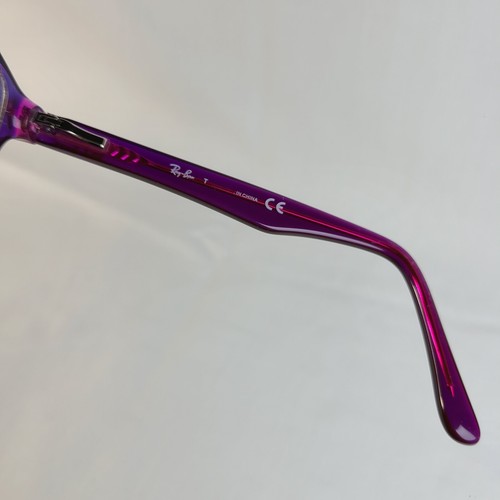 Ray-Ban RB1555 3666 Kids Eyeglasses FRAMES ONLY Purple Full Rim 46-16-125 - Picture 10 of 16
