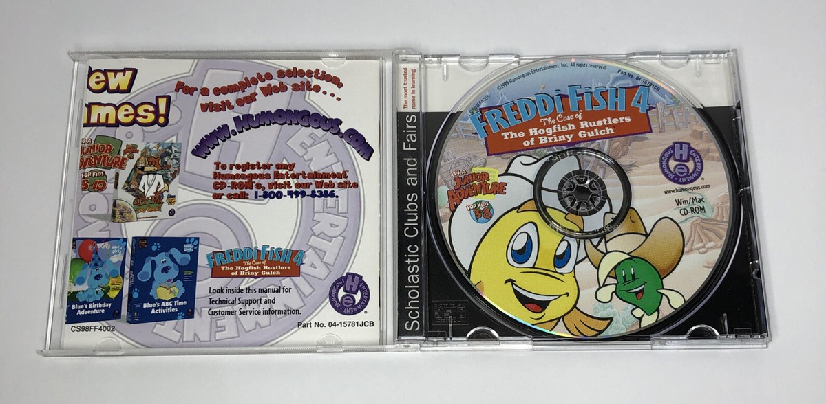 フレディフィッシュ Ｗパック Windows Mac PCゲーム CD-ROM フレディフィッシュ Wパック Windows Mac PCゲーム CD-ROM