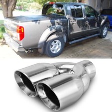 2.5" Inlet 3.5"Outlet 9.5" Overall Length Diesel Exhaust Tip For Nissan Frontier