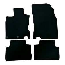 Car Floor Mats For Nissan Qashqai Velour Waterproof Black Carpet Auto Liners New