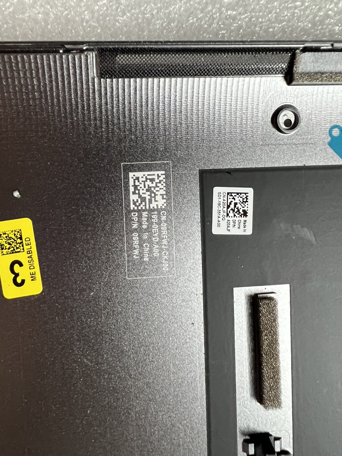 Genuine Dell Precision 5560 M5560 Laptop Bottom Cover Lower Case 09RFWJ