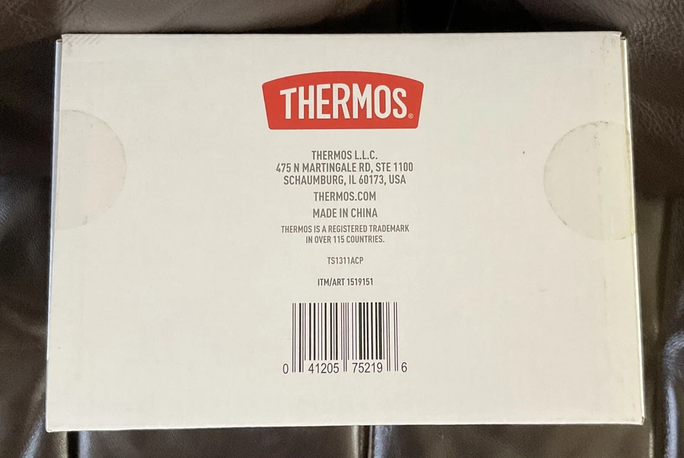 NUEVO, Termo 18 oz Paquete de 2 vasos de viaje aislados de acero inoxidable, blanco, plateado Foto 4 de 4