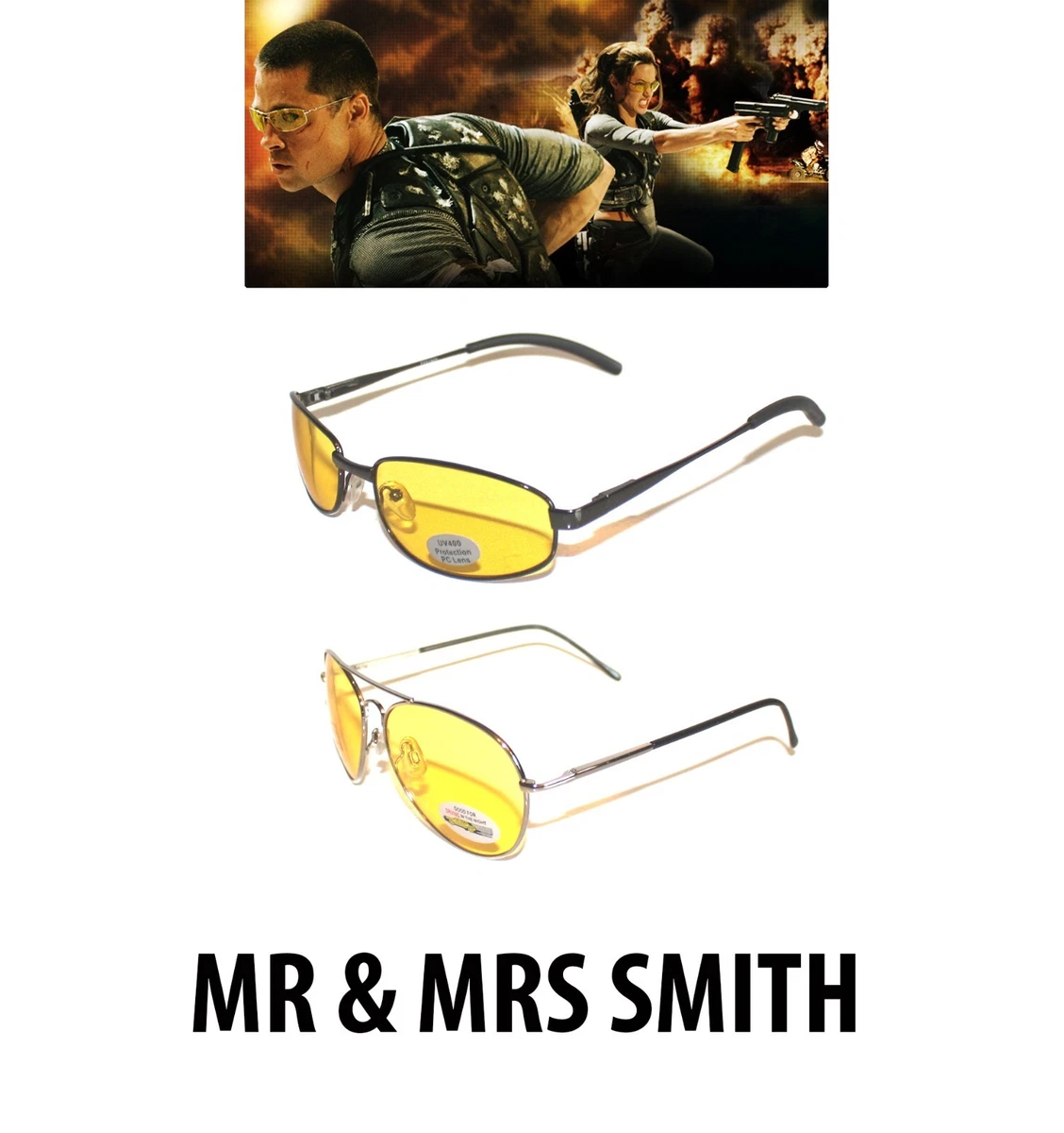 Mr and sale mrs smith sunglasses