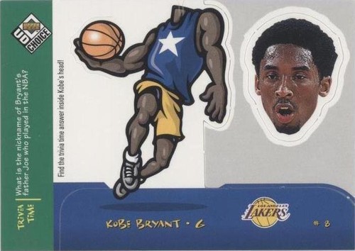 1998 UD HardCourt Kobe Bryant/Michael Jordan Holding Court Red 839