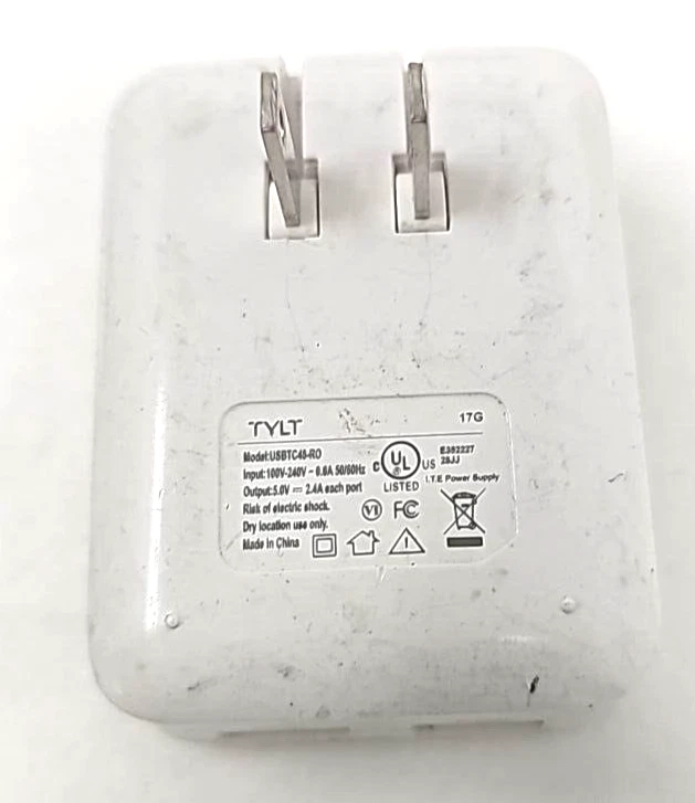 Cargador de pared universal doble USB A Tylt 5V 2.4A para Apple iPad Air 2 Mini 2 3 Foto 3 de 4