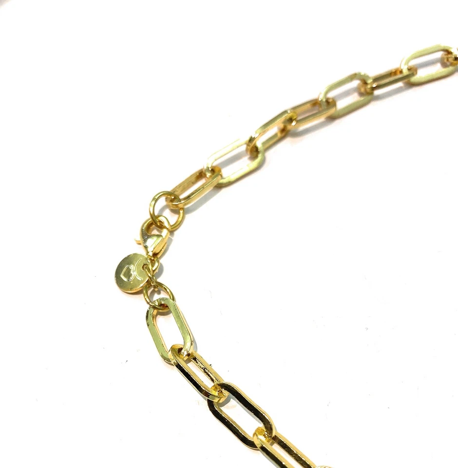 Collana diWa Jewels Malachite Gocce Cristalli Gold Stelle Argento Sterling - Immagine 3 di 4