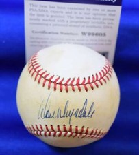 Don Drysdale Cards and Autographed Memorabilia Guide 22