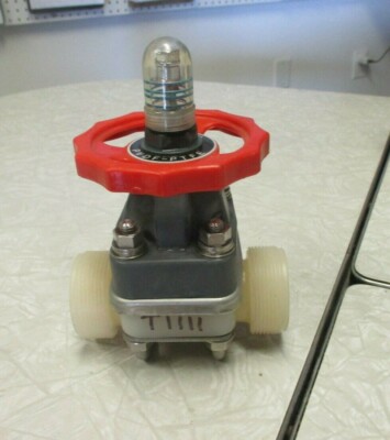 Diaphragm Valve Body ASAHI 1-1/2'' | UPVC Body | PTFE Seat | MISSING UNION ENDS