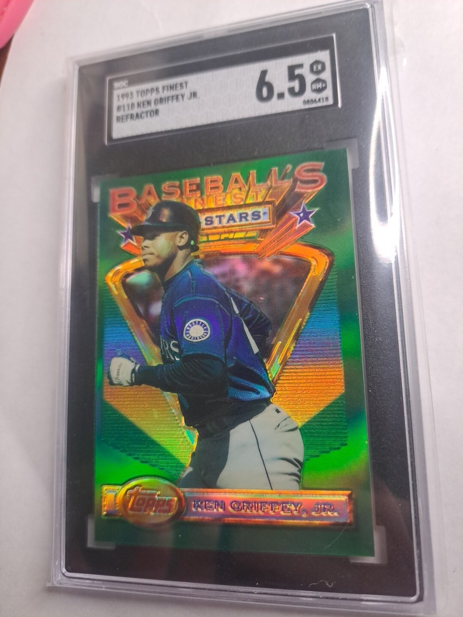 1993 Topps Finest - Ken Griffey Jr #110 Refractor for sale