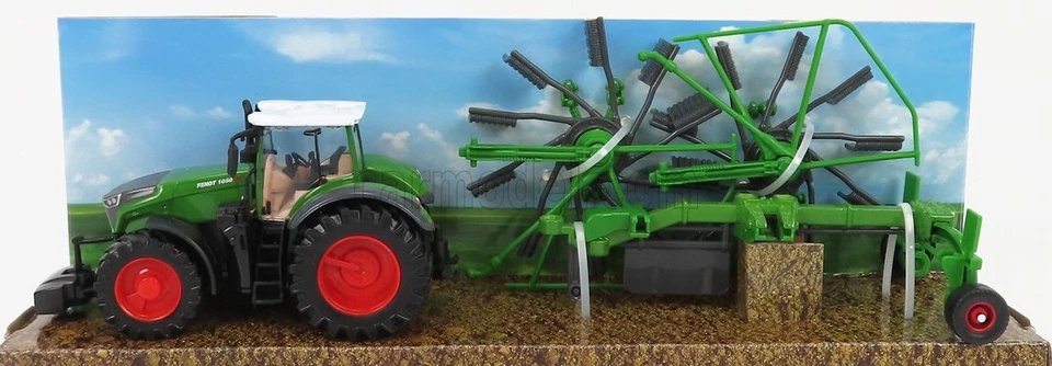 MODELLINO AGRICOLO TRATTORE STATICO DIECAST FENDT VARIO 1050 2016 SCALA 1/50 - Immagine 3 di 4