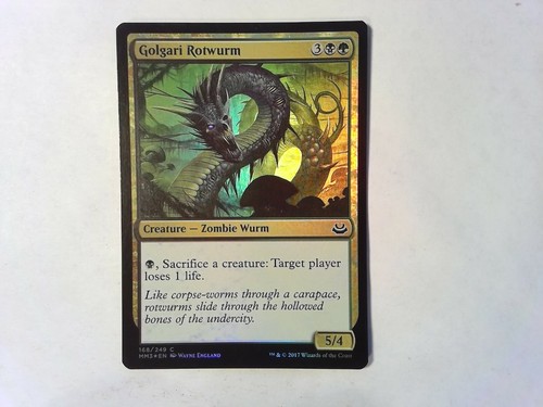 Foil Golgari Rotwurm Modern Masters 2017 - Magic the Gathering MTG - Multi