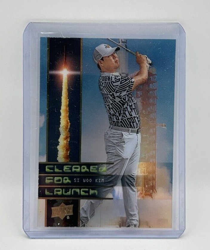 2024 Upper Deck Cleared for Launch Si Woo Kim #CFL-12 Rare SSP Case Hit