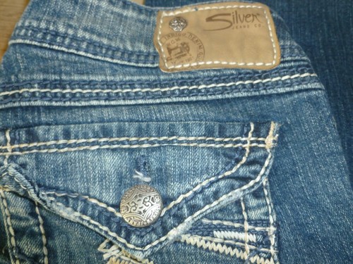 Womens Silver Jeans Size 29 x 32 - Picture 2 of 4