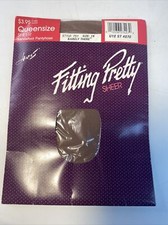 Pantyhose Hanes Fitting Pretty Queen 1X Sheer Barely There 751 New