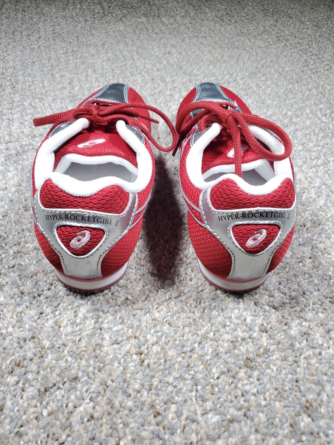 ASICS Hyper Rocketgirl 2 Track Spikes Shoes Women's Size 7.5 Red NWB GN555-2793 thumbnail 6