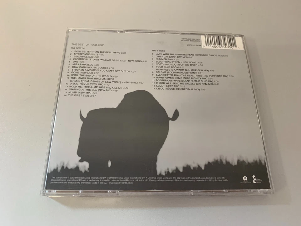 U2 – The Best Of 1990-2000 & B-Sides - 2 CD´s © 2000 - Even Better Than..Mysteri - Bild 4 von 4