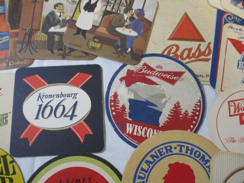 Lote 39 Posavasos de Cerveza Pabst Miller Ketterer Bajo Paulaner Blumers Lone Star Piels - Imagen 8 de 12