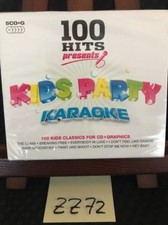 100 HITS PRESENTS: KIDS PARTY KARAOKE 100 KIDS CLASSICS 5 DISC SET BRAND NEW 
