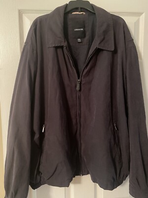 London Fog Mens Light Weight Jacket XXL Navy - Main Image